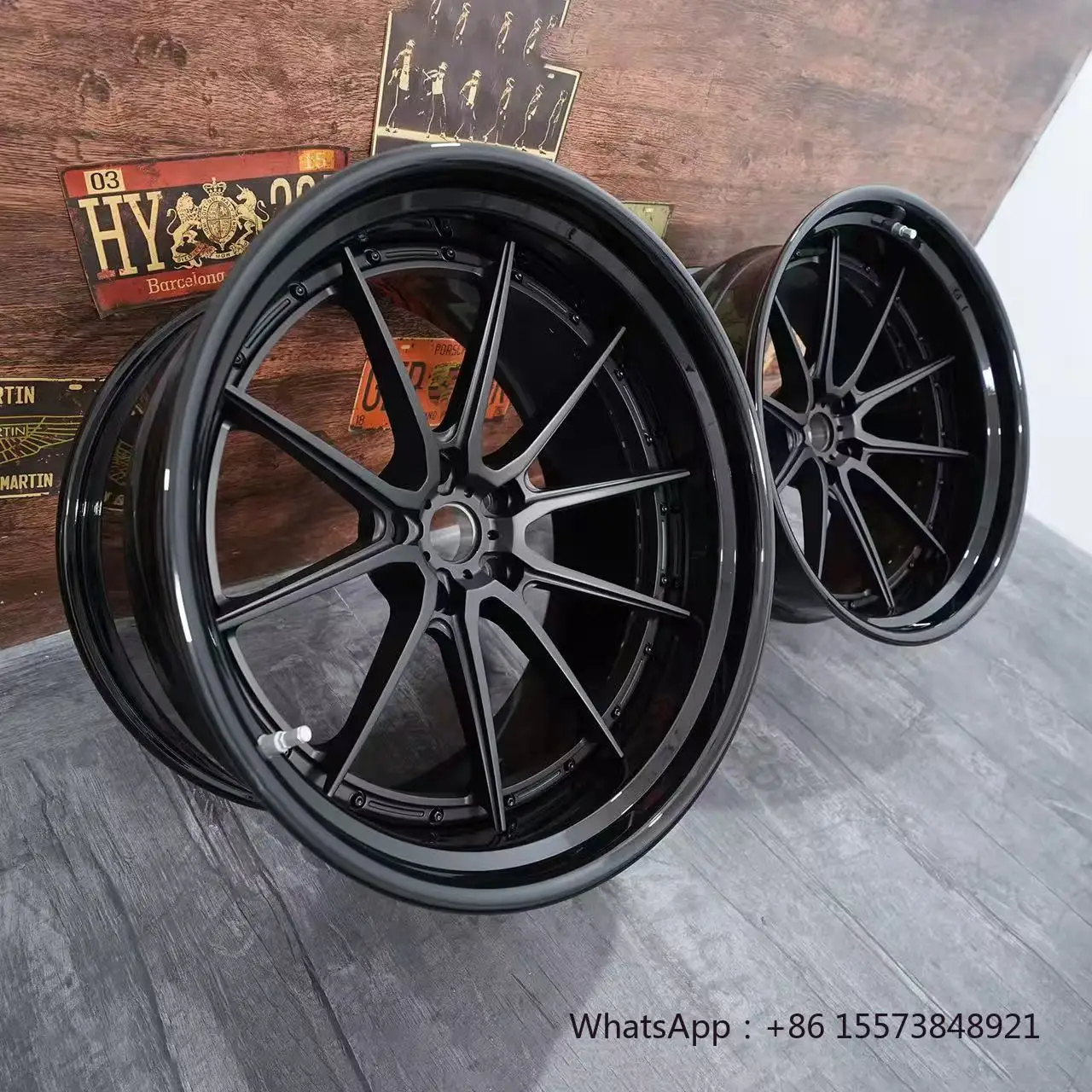 

Factory Custom Full Size Lightweight Forged 15 16 17 18 19 Inch Alloy Rims 3 Piece Wheels