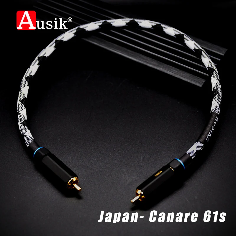 1PCS HiFi 75ohm Japan Canare LV-61S Digital Coaxial Cable / Audio Cable AS023