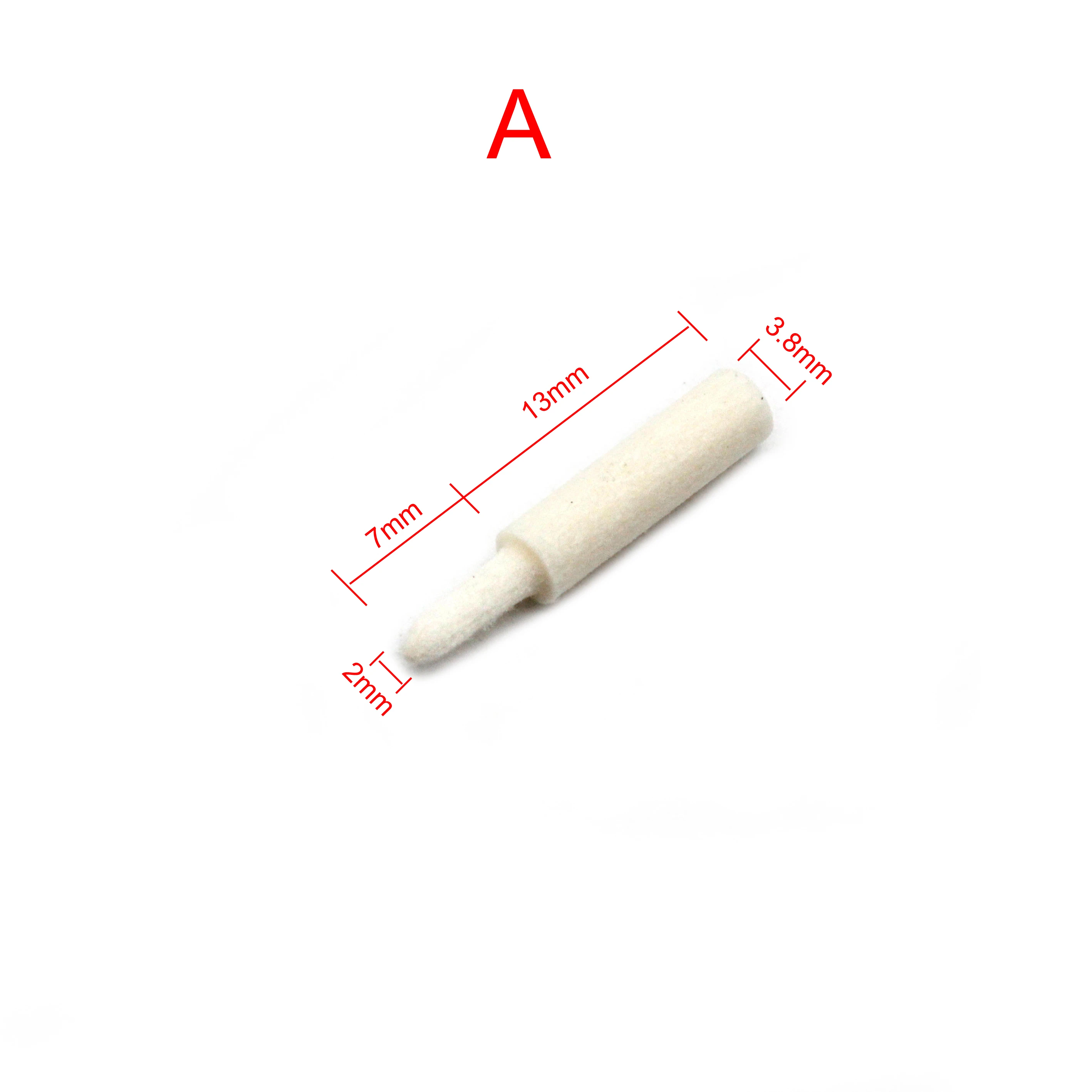 100pcs Double End Rhodium Pen Tips For Gold Jewelry Pen Plating Tip