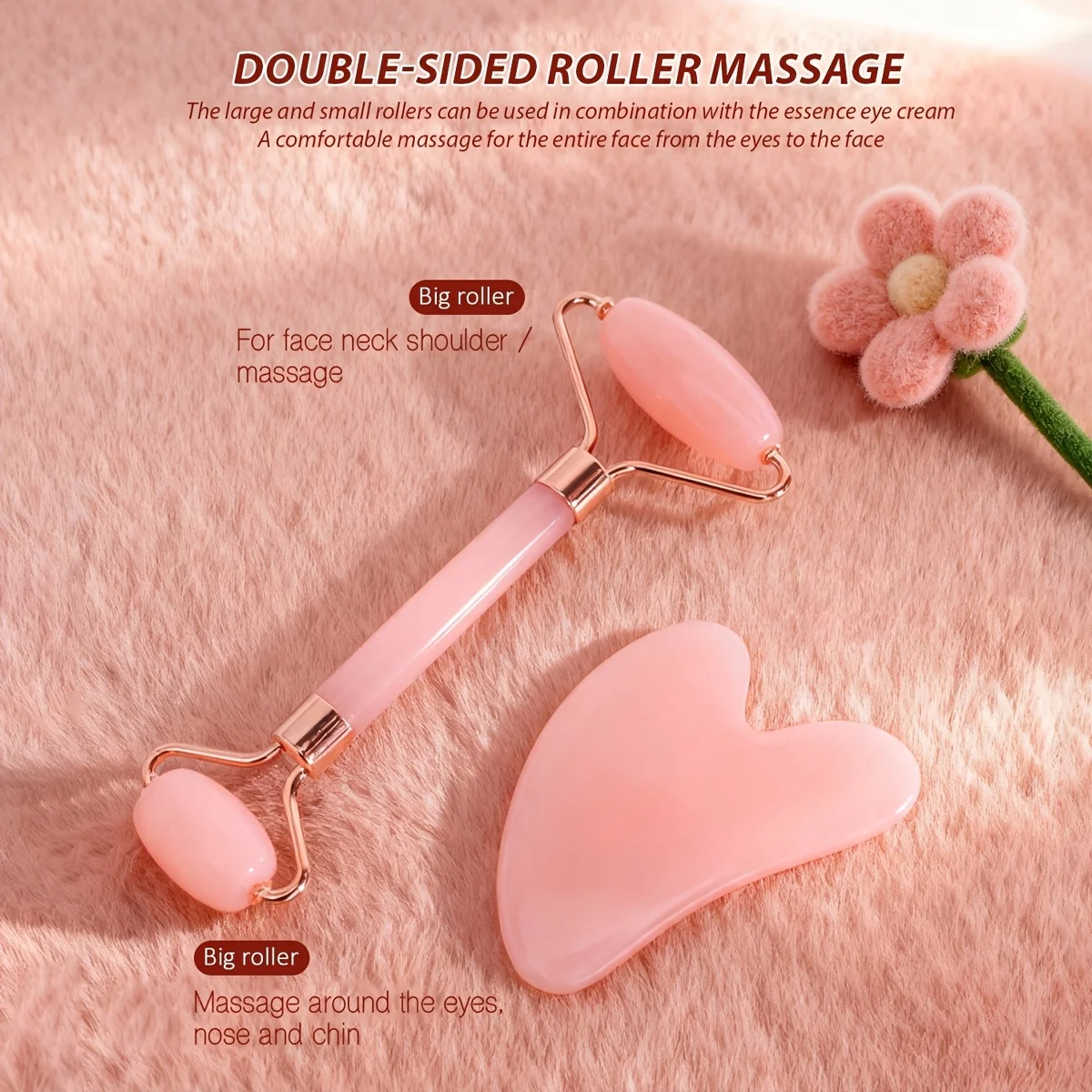 4pcs Facial Beauty Cleansing And Massage Tool Set Face Massager Scraper Cleansing Brush Mask Brush Washing Sponge