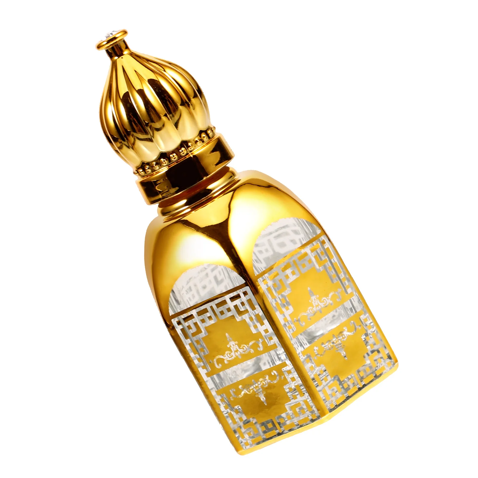 17ml詰め替え可能な香水ボトル、空のローラーコンテナ、エッセンシャルオイル用ガラスサンプルボトル、旅行に便利なコンパクトサイズ