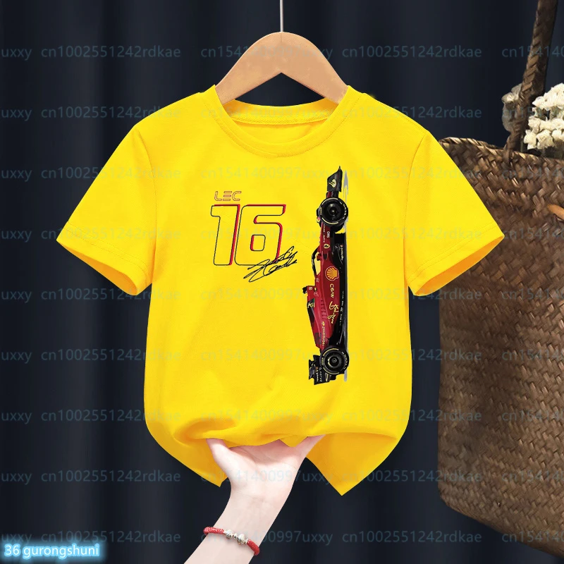 Fashion Nieuwe Stijl Jongens T-shirt Cool Racing Grafische Gedrukt Kids Tshirt Leuke Kinderkleding Casual Trend Jongens Kleding