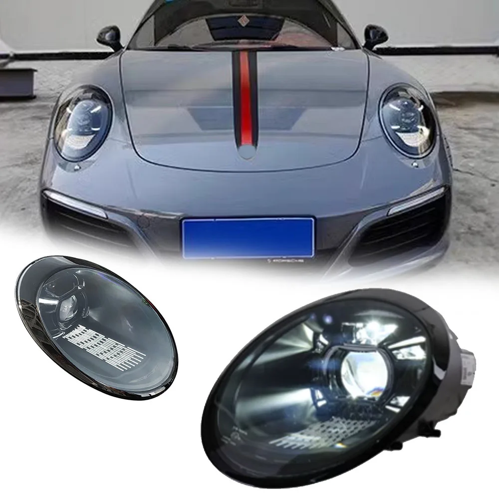 

LED HeadLights For Porsche 911 997 05-12 New Style Full Led DRL Car Head Lamp Assembly Signal Accessories Modified Lamp