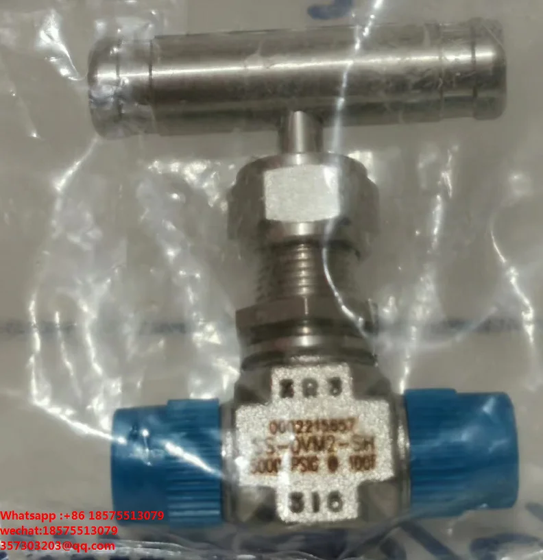 

For Swagelok SS-OVM2-SH Valve Cap Needle Valve 0.09Cv 1/8in.MNPTV Model Stem Stainless Steel Bar Handle 1 Piece