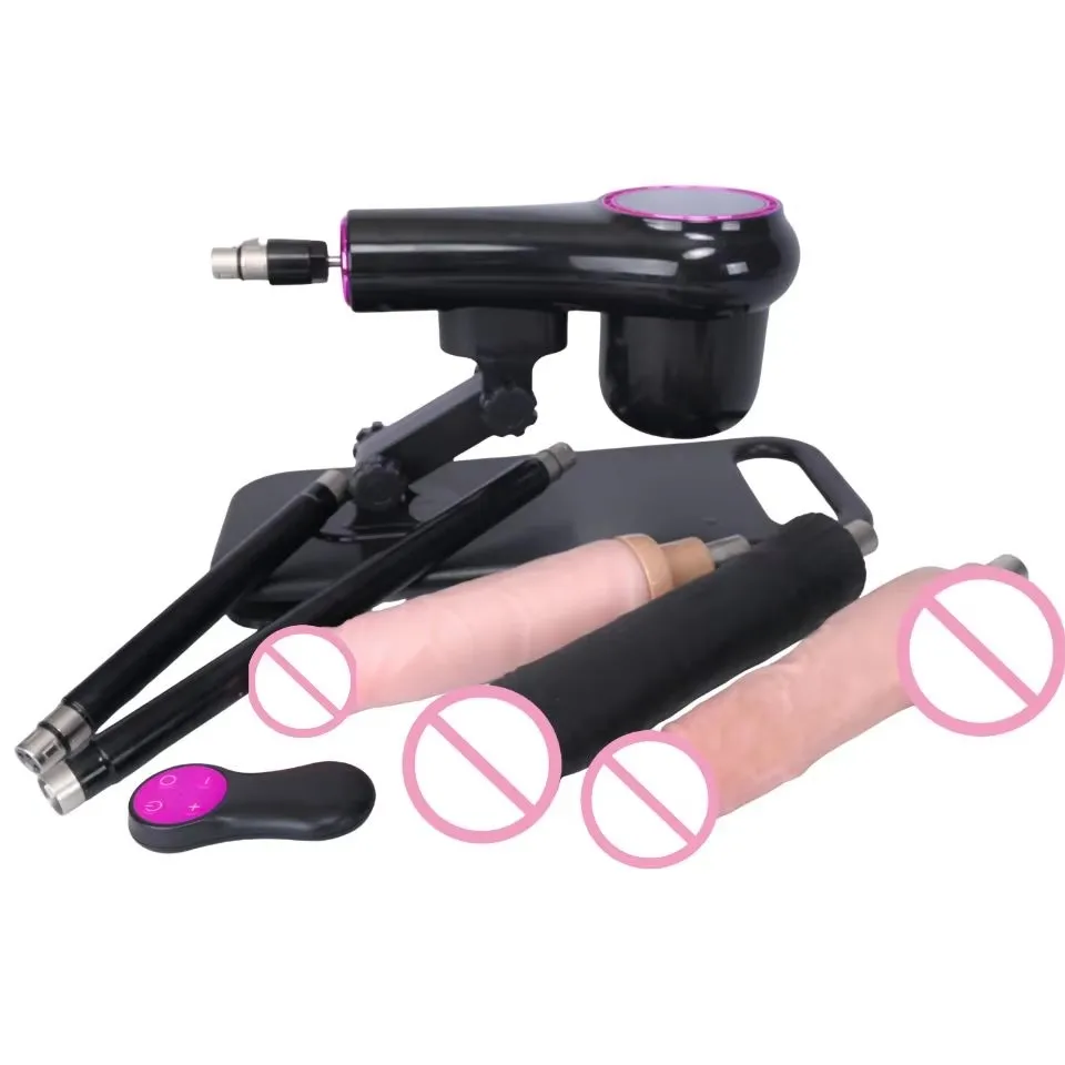 Rough Beast A1 Automatic Sex Machine for Men and Women Vibrator with Multiple Dildos Vaginal Massage & Anal Masturbation Toys