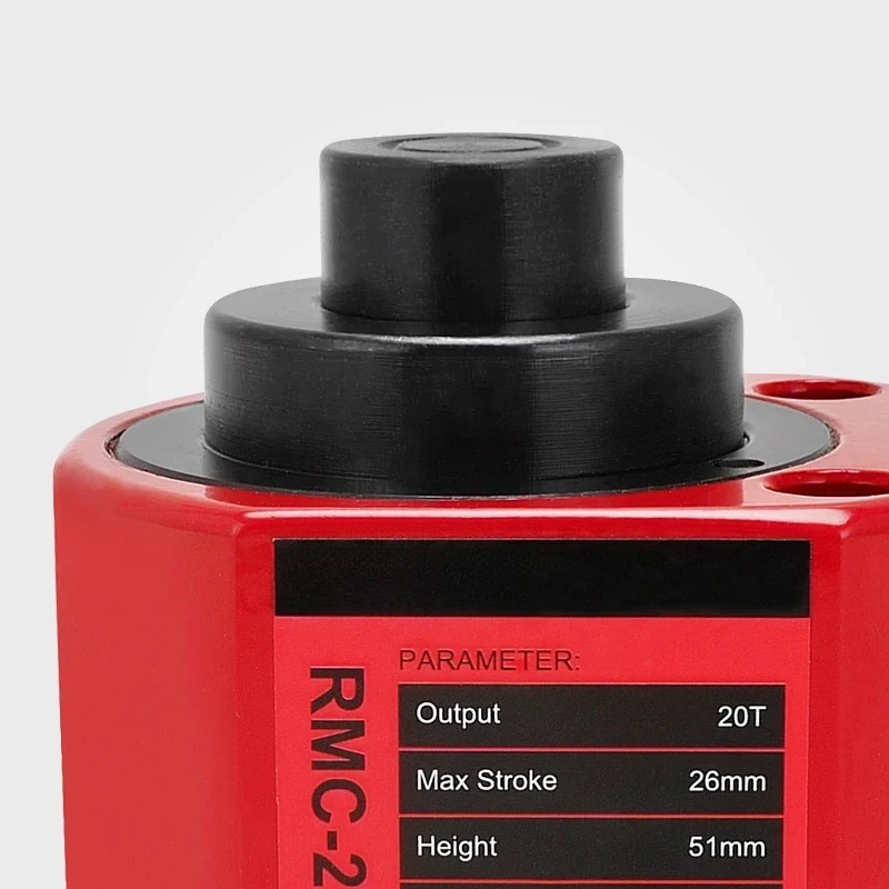 Multistage Hydraulic Cylinder  RMC-201L Hydraulic Jack with Tonnage of 20T Work Stroke of 26mm