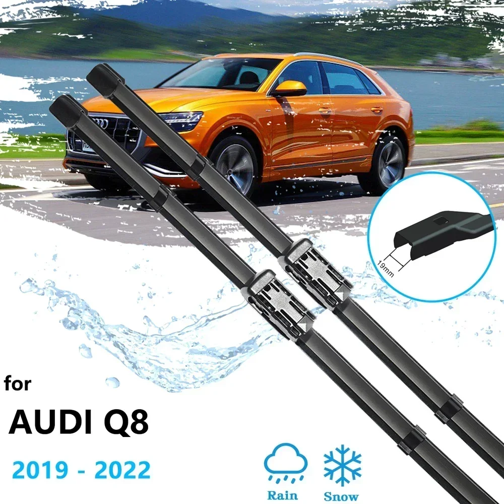 For Audi Q8 2019 2020 2021 2022 26 20 Hatchback Auto Accessories Car Window Windscreen Windshield Wipers Blade Brushes Rubber