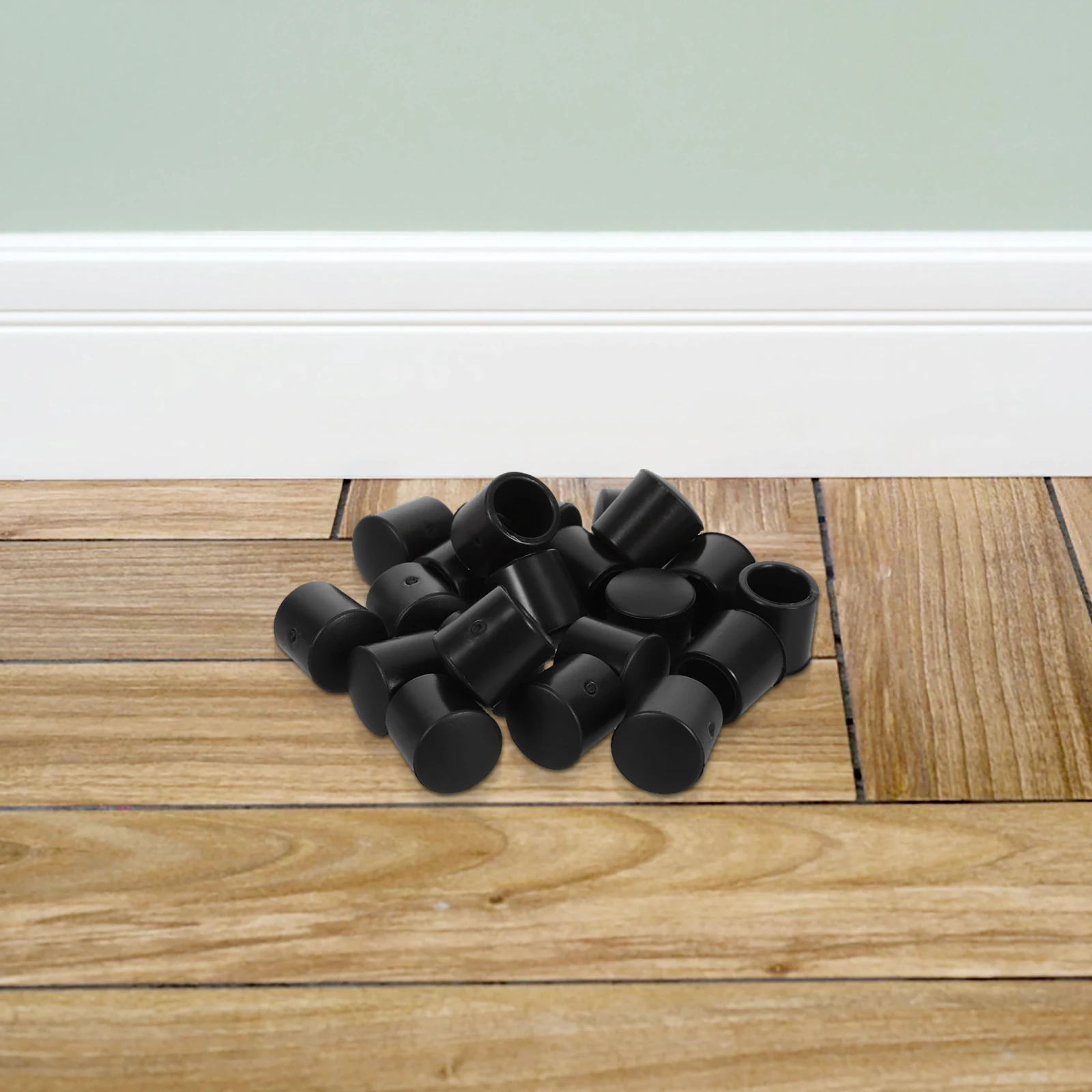 

20 Pcs Spring Door Stop Cover End Covers Replacements Buffer Tips Bumper Caps Plastic