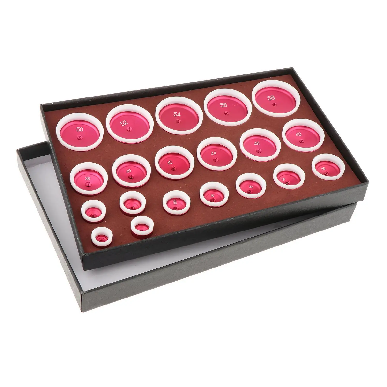 20Pcs Watch Press Dies Assorted Multifunction Watch Back Cover Presng Dies