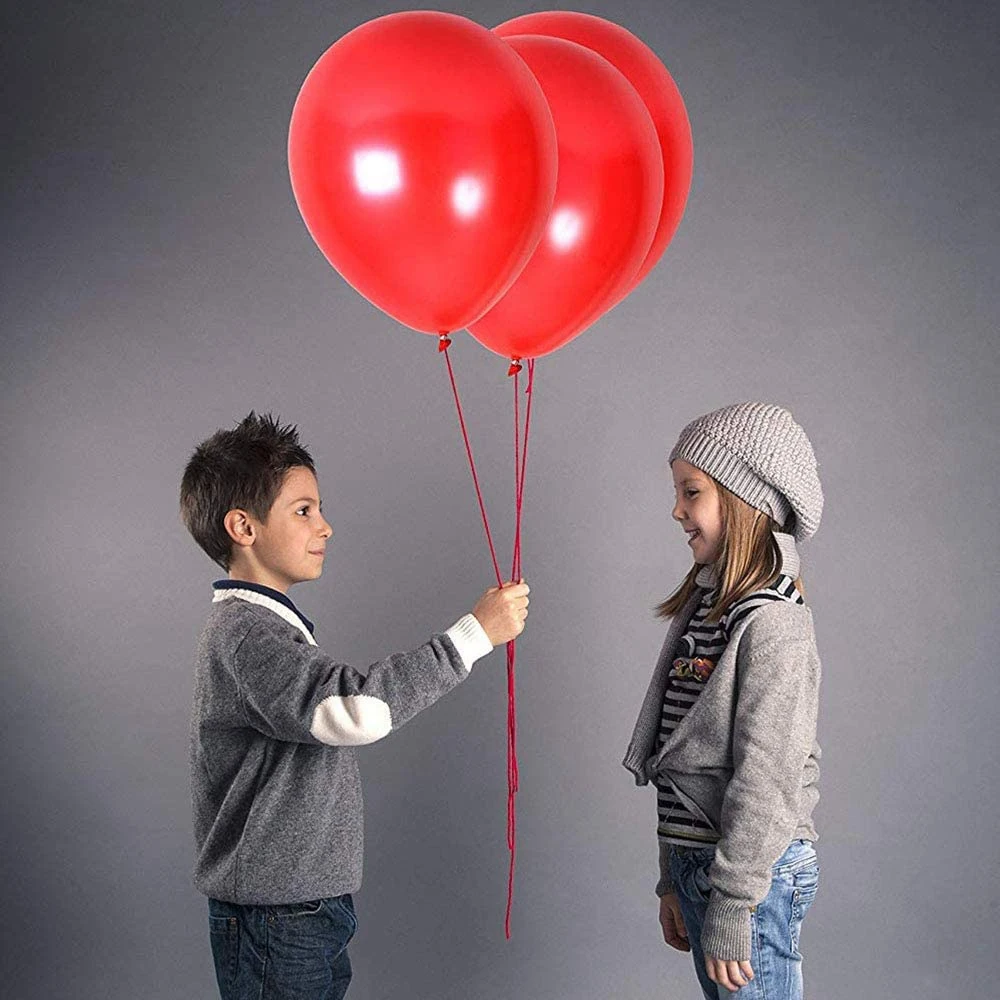 Confezione da 60 palloncini rossi bianchi e blu Palloncini per feste in lattice da 12 pollici Decorazione perfetta per feste di compleanno per tutte le occasioni