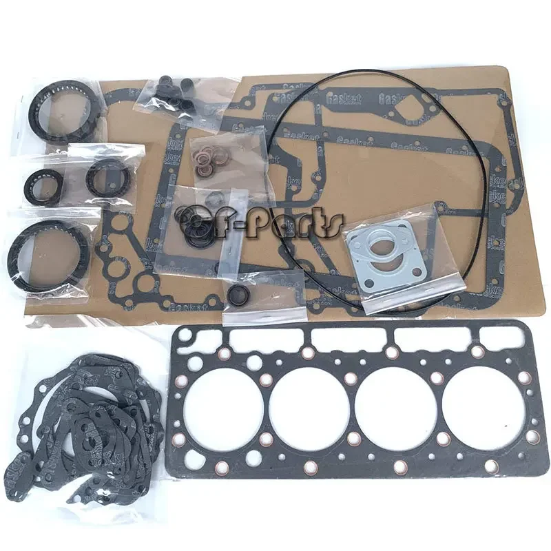 

Free Shipping V1200 Engine Overhaul Gasket Kit For Kubota B2150 B9200 Tractor V1200 Engine Gasket Kit