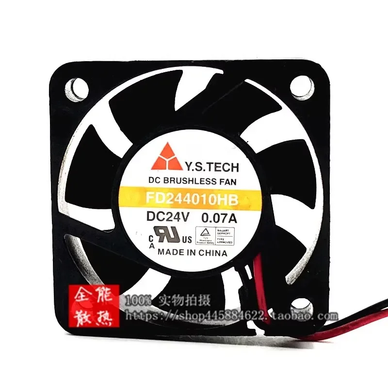 NEW Fan for Original Y.S.TECH FD244010HB 4010 24V 0.07A Cooling Fan 40*40*10MM