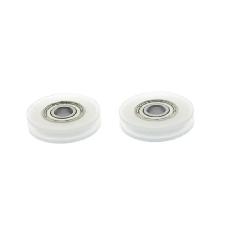 1 pieza 6x25x5,5mm con tornillo M6 polea de un solo rodamiento en forma de U