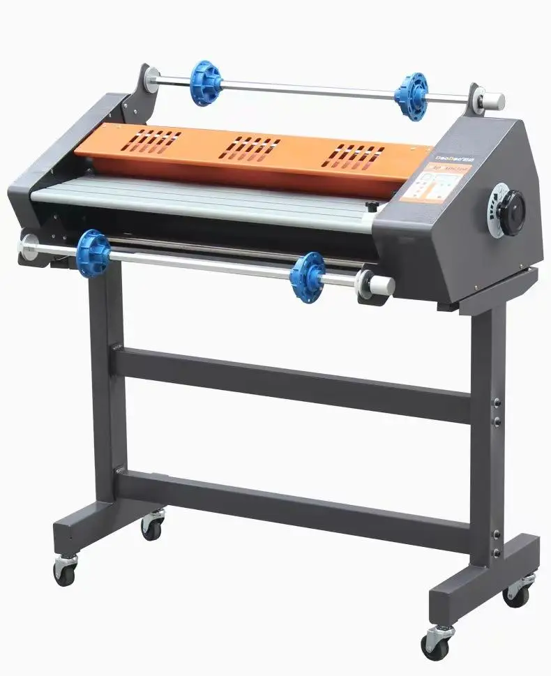 

Полуавтоматическая новая машина для горячего и холодного ламинирования, машина для горячего прокатки ламинирования для бумаги и пластика