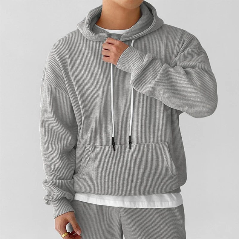 Herfst En Winter Nieuwe Mannen Hoodie Fashion Brand Loszittende Trui Hoodie Mannen Met Lange Mouwen