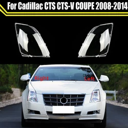 Headlight Cover Lens Shell Headlamp Transparent Lampshade Case For Cadillac CTS CTS-V COUPE 2008 2009 2010 2011 2012 2013 2014