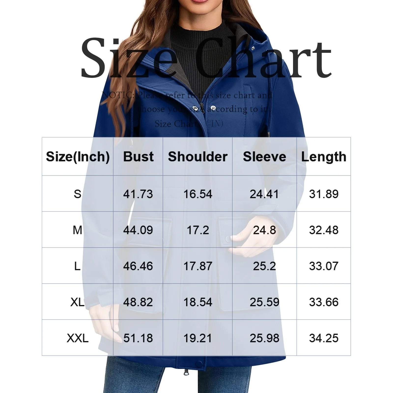 Women Casual Solid Zipper Coat Streetwear Long Sleeve Hooded Pocket Loose Windbreak Women's Zip Up Drawstring Rain Jacket Tops ﻿ view 6