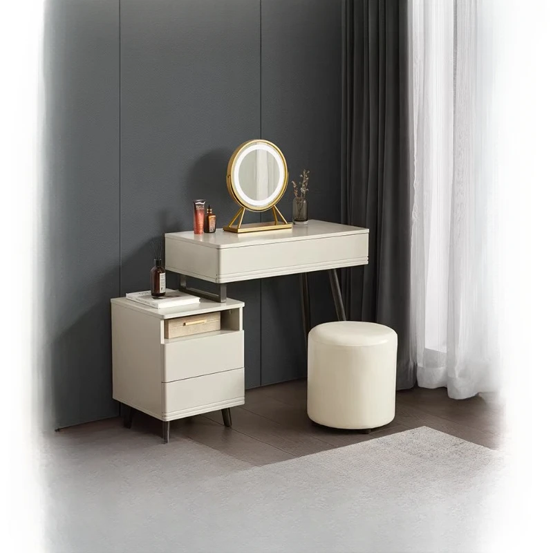 Home Modern Luxury Dressing Table Home Dressing Bench Simple Multi functional Integrated Dressing Table