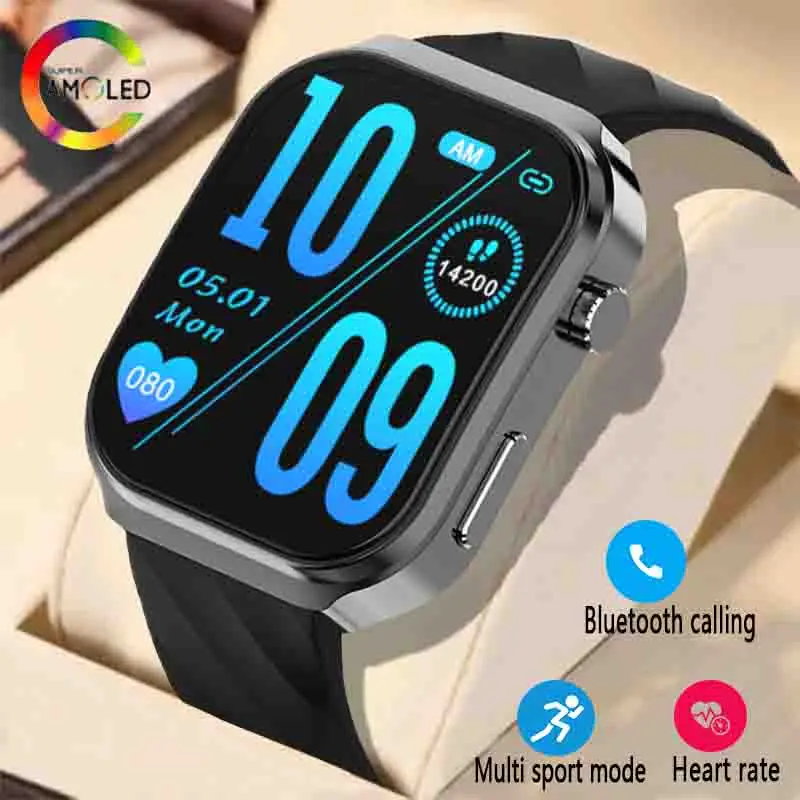 New men's Bluetooth calling smartwatch with multiple sports modes, all day heart rate monitoring, women's smartwatch 2024