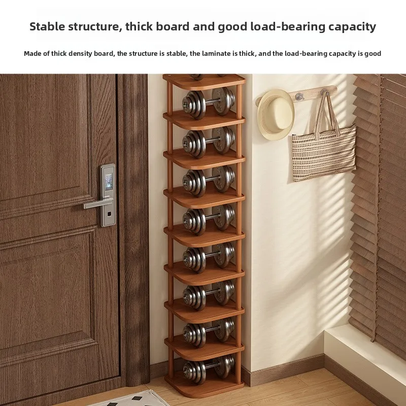 

Shoe rack, multi-layer small narrow rack at the door of the household, simple indoor shoe storage shoe cabinet