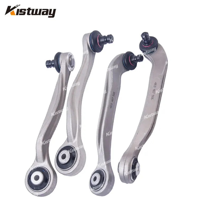 4PCS Front Suspension Swing Arm Upper Control Arm Kit For Bentley Continental Gt Gtc Flying Spur Accessories V8 W12 2004-2019