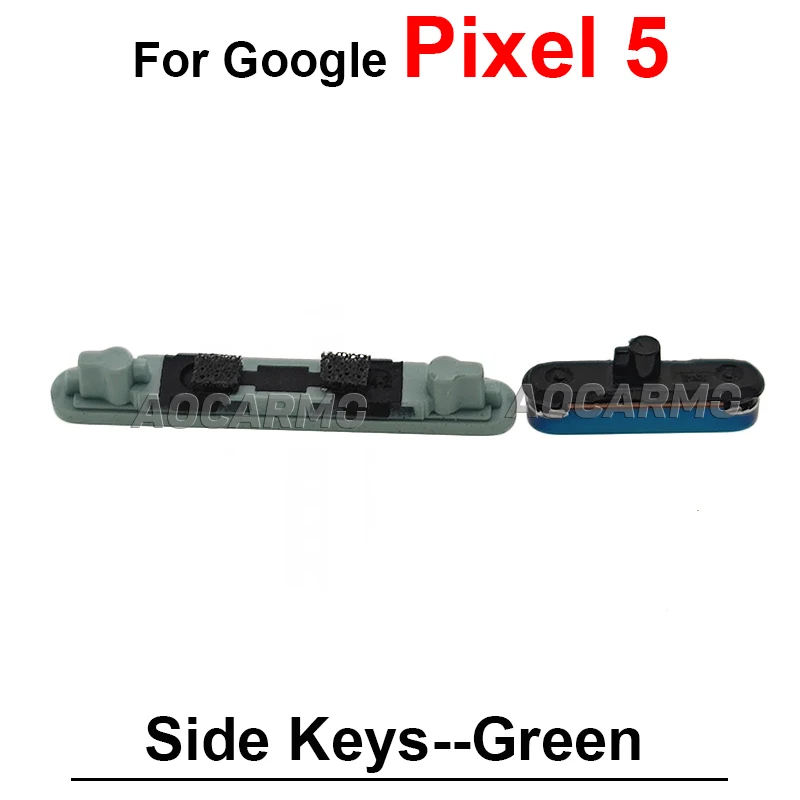 For Google Pixel 5 6 6Pro Power On Off Volume Buttons Side Keys Replacement Parts