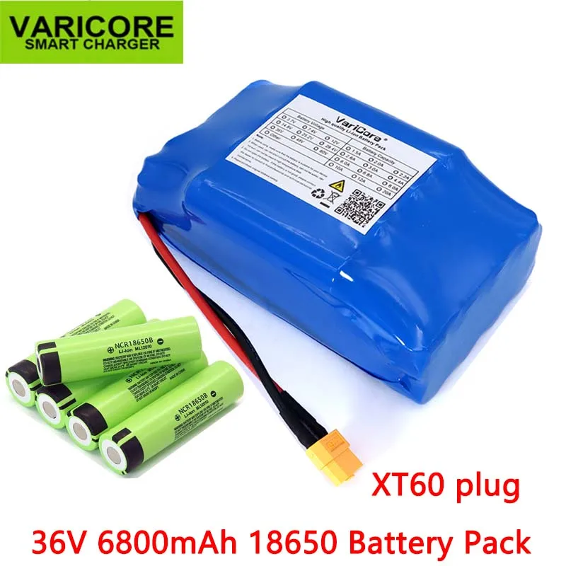 VariCore 36V 6.8Ah 6800mAh dwukołowa deskorolka elektryczna równoważenie 18650 bateria litowa do samodzielnego równoważenia pasuje