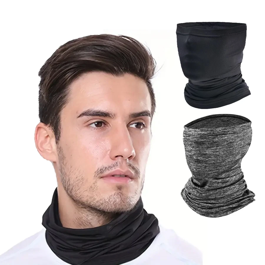 

2 шт. универсальных велосипедных масок-балаклав для шеи – дышащие, с защитой от солнца и пыли, для летних активностей на открытом воздухе