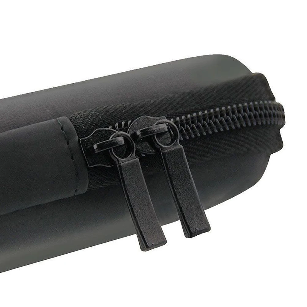 

Pencil Case Zipper Storage Bag Protective Stationery Double Zipper Storage Bag Box for Pens Students Lightweight Plastic