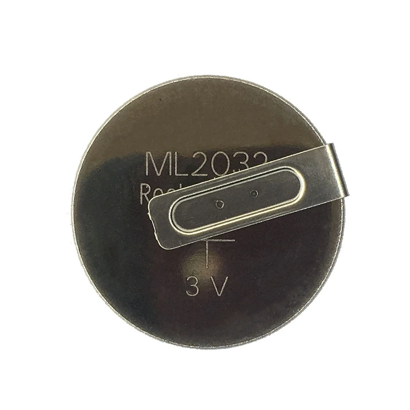 

1PCS/LOT ML2032 2032 with pins 3V Rechargeable Battery.