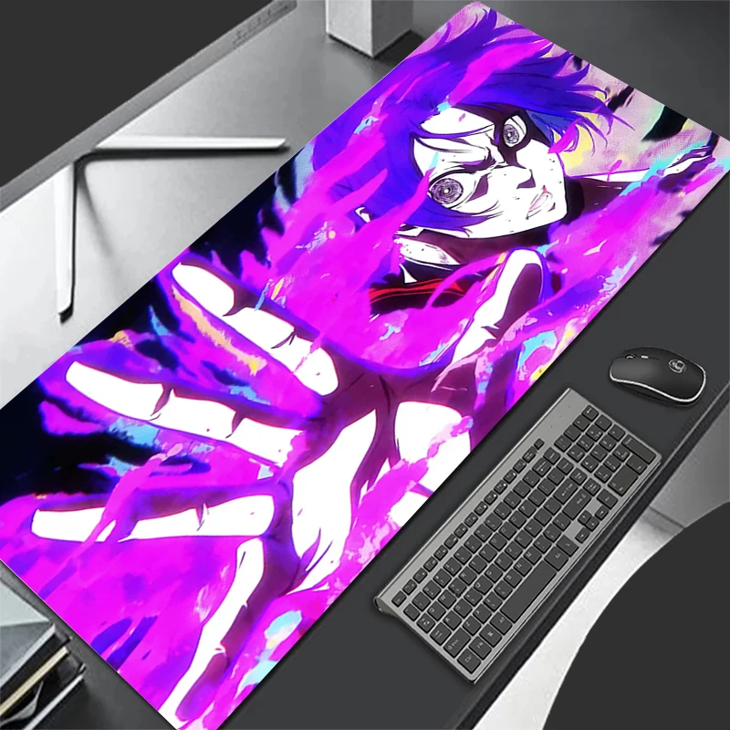 Blue Lock Japan Anime Lsagi Yoichi Meguru Rin Large Gamer Mouse Pad Laptop Gaming Accessories Non-Slip Desk Mat Mousepad Carpet