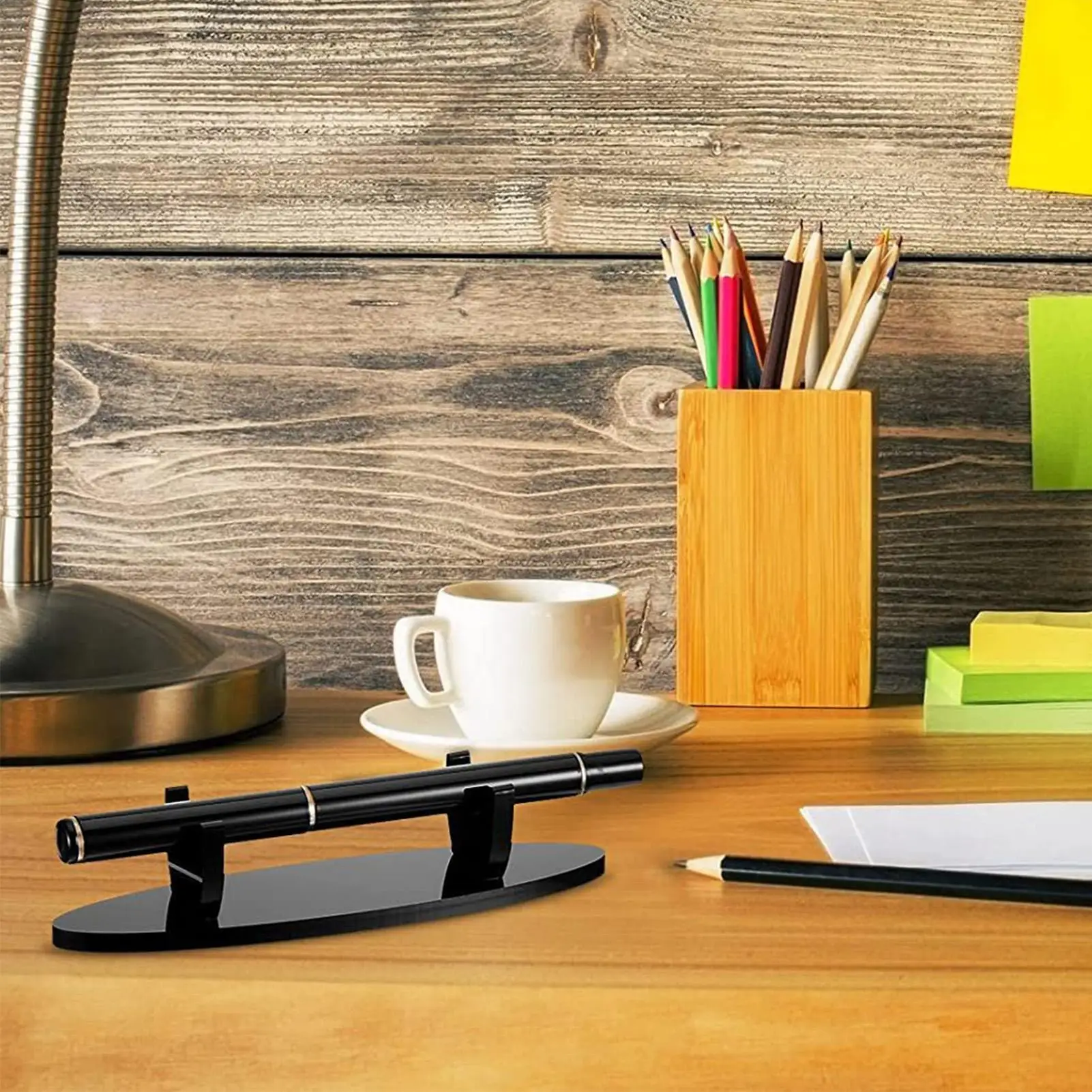 حامل قلم أكريليك عرض موقف فرشاة للمكياج الرف المنظم مكتب قلم رصاص عصا حامل عرض فرشاة الرسم تجفيف الرف