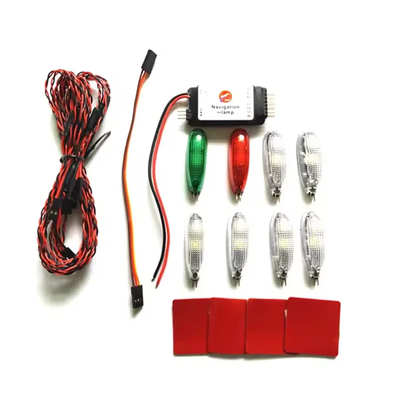 Simulation Navigation Light 2-3S Voltage 3V LED Six Modes for RC