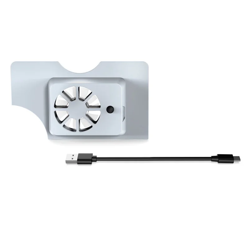 For Nintendo Switch OLED External Cooler Cooling Fan Host Stand White