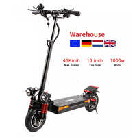 X4 Best Dual Motor 1000w Motor Scooter Electric 48v 17.5ah Battery 10 Inch Off Road Folding for Adult Electric Kick Scooter