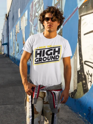 Camiseta I Have The High Ground