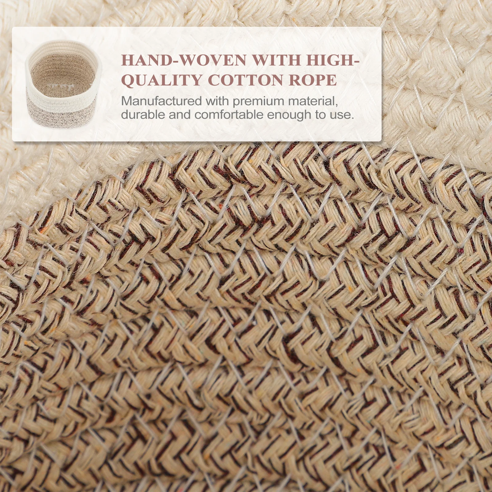 

Imitated Rattan Storage Basket Practical Multipurpose Holder for Snacks Cosmetics Storage Organizer Bedroom Bathroom