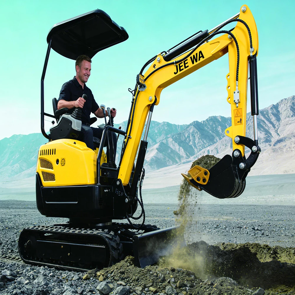 Hot-sell 1.3ton mini excavator Cab kubota engine diesel Euro5 EPA CE crawler small digger excavator china factory low price