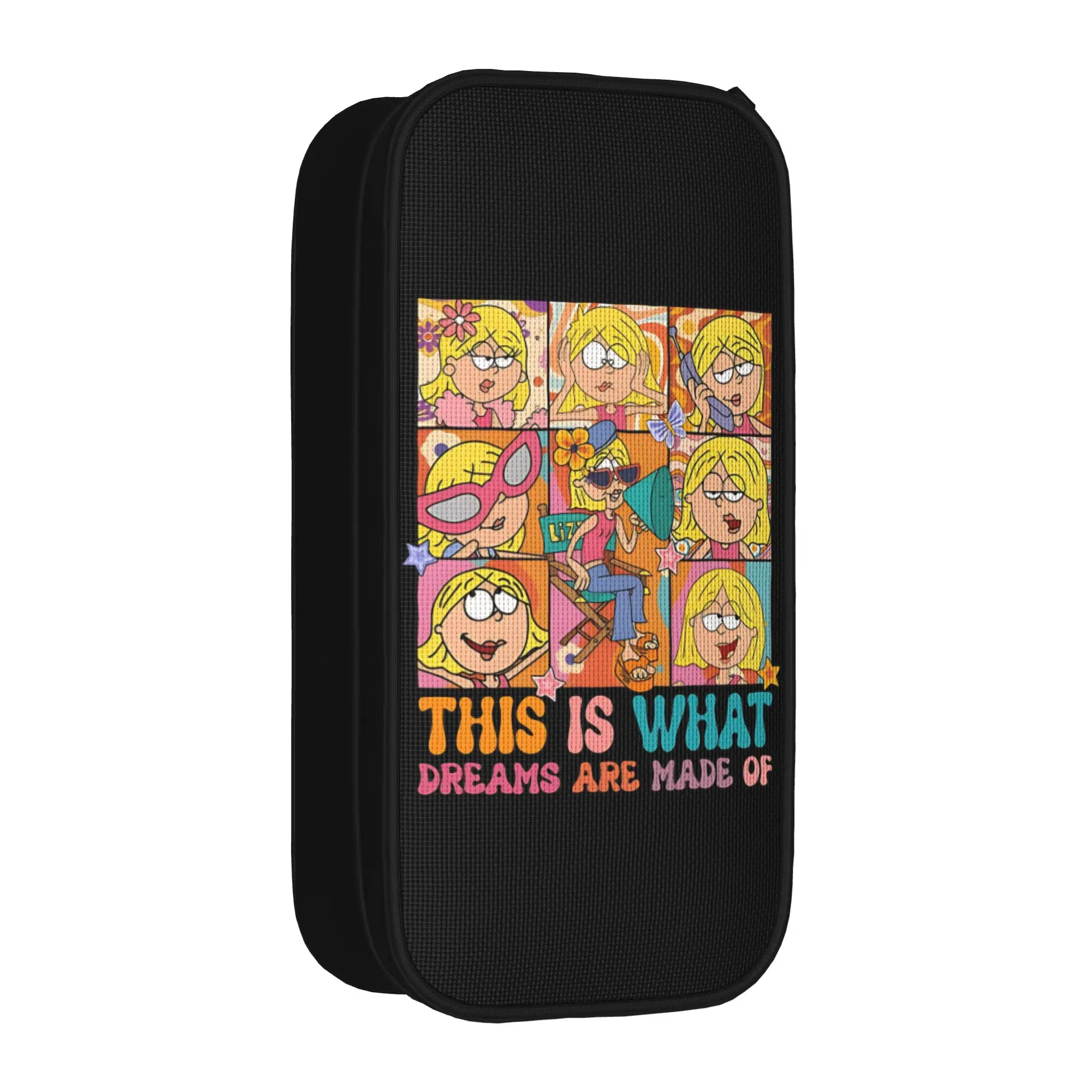 Lizzies McGuires Pencil Case Double Layer Large Capacity For School  Pencilcase Suprise Gift