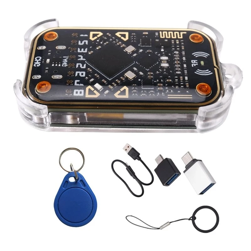 Chameleon V3.0+ UID RFID Smart Chip Emulator Reader 125Khz 13.56Mhz ID IC Smart Card NFC Tag Copying Duplicator Keychain