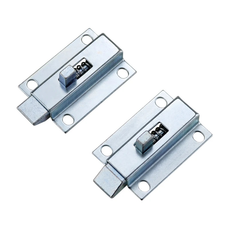 7pcs Iron Door Pins Bolts Buckles with Indoor Spring Extension Hinges - Direct Manufacturer's Sale for Home Door Hardware