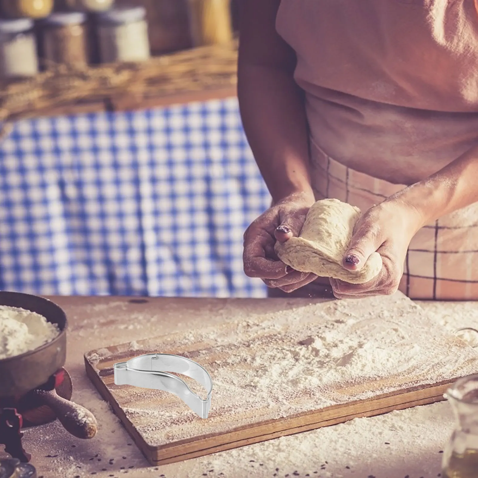 

3Pcs Banana Shape Cookie Cutters Stainless Steel Molds for Cake Chocolate Fondant Baking DIY Tools Cake Mold Fondant Mold