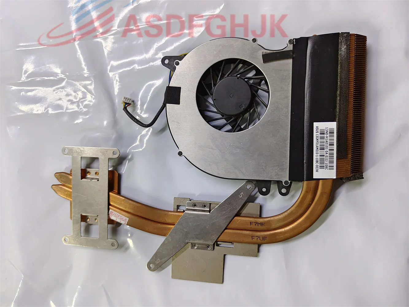 For ASUS N71J N71JA N71JQ N71JV Radiator radiator CPU cooler fan comprehensive test