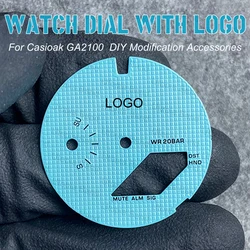 DIY Dial With LOGO For Casioak GA2100 GA2110 Dial Ring DIY Watch Scale Ring Index Modification Dial Watch Accessories