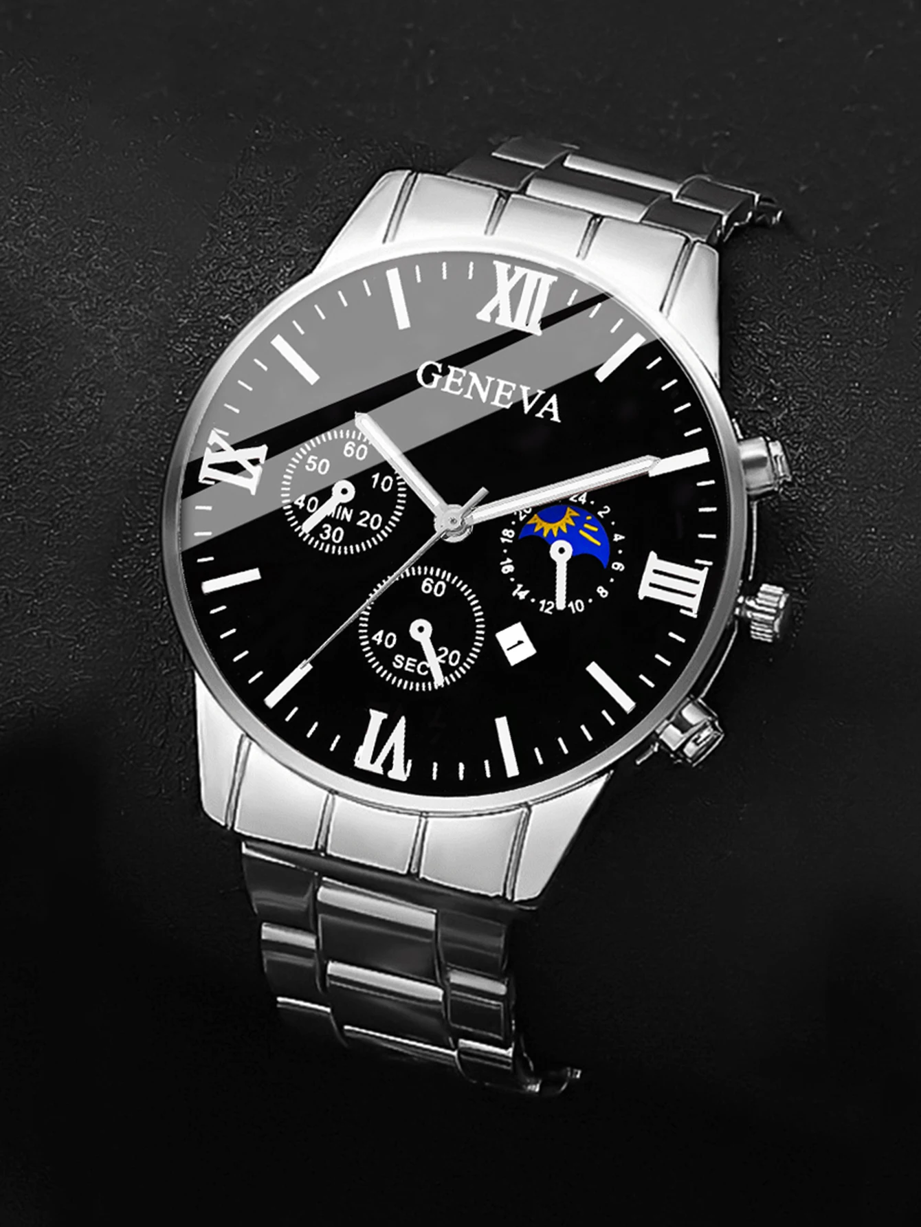 Men's Trendy Quartz Watch Set  - Smartwatch Ring Watches 评论和价格