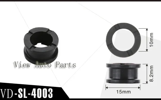 10 set per kit di riparazione e servizio iniettori carburante per auto Honda, inclusi guarnizioni O-ring in Viton con filtro VD-RK-0027