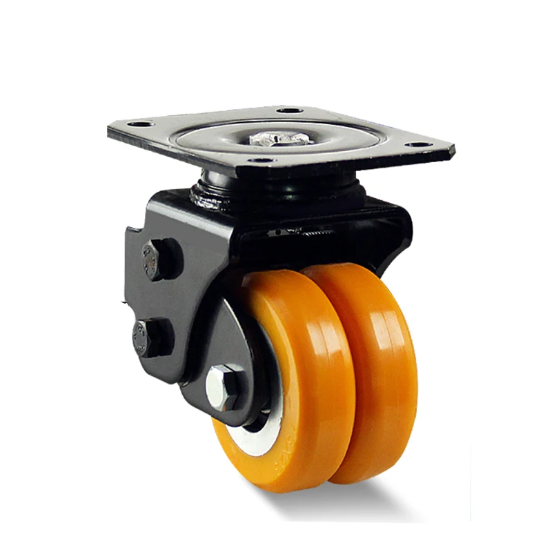 

Caster 2-Inch 3-Inch Spring Damping Universal Wheel Robot Heavy Polyurethane