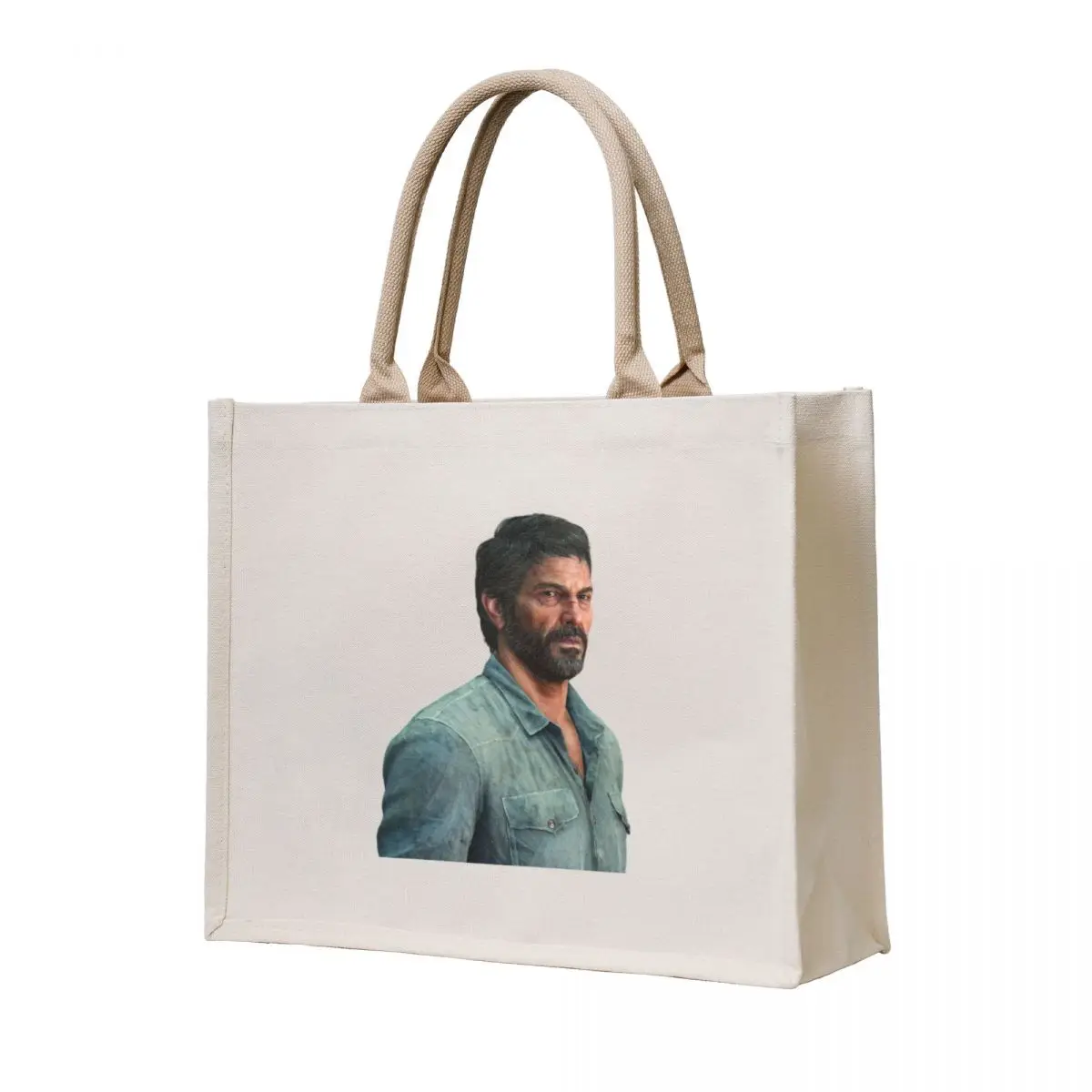 

Joel in blue shirt (Transparent) Tote Bag bags woman 2025 Custom bag shopper bag woman sac pour femme