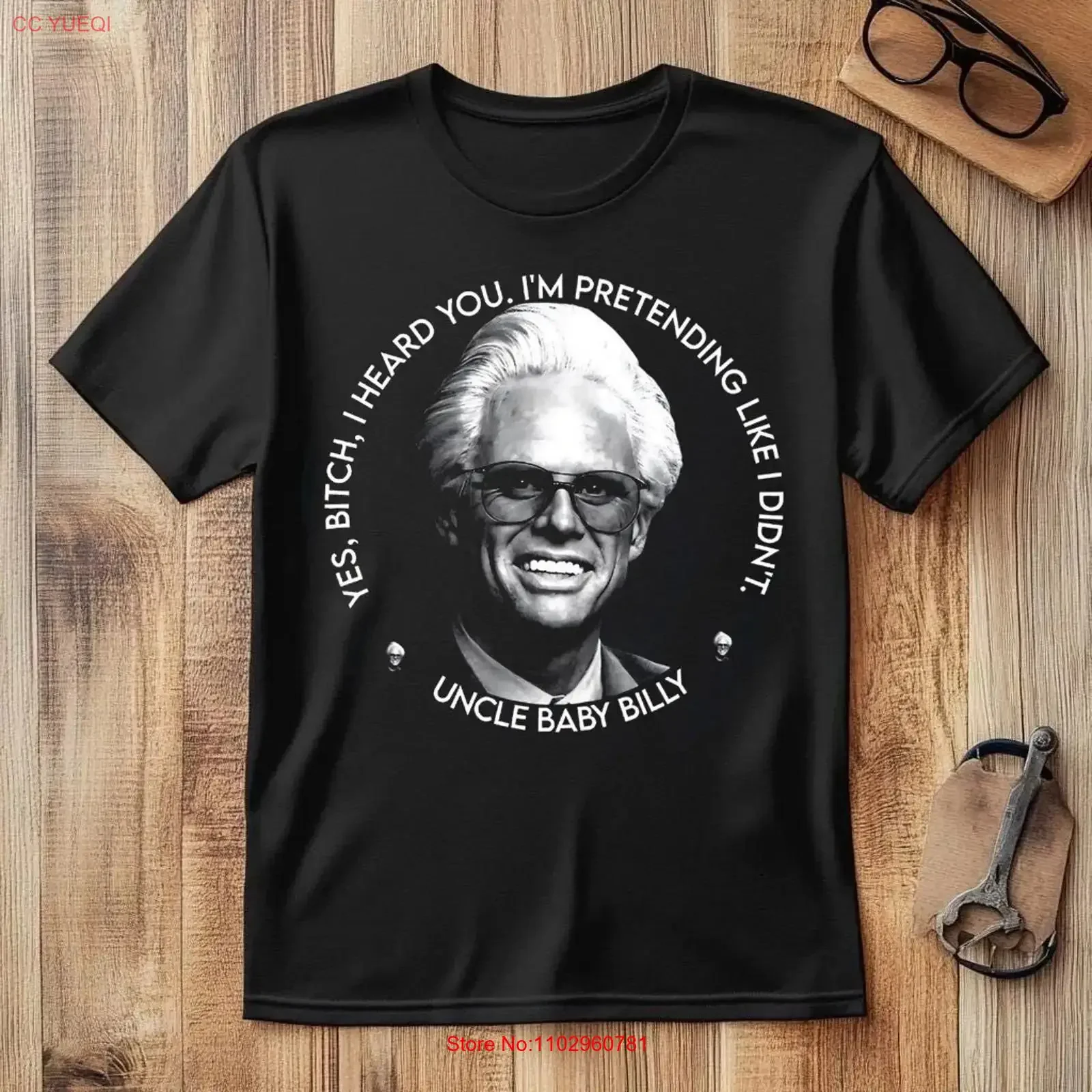 Camiseta Baby Billy Go Outside Nerd Meme, talla completa S 5XL, estilo vintage lavado, ropa de diseñador suave, streetwear versátil