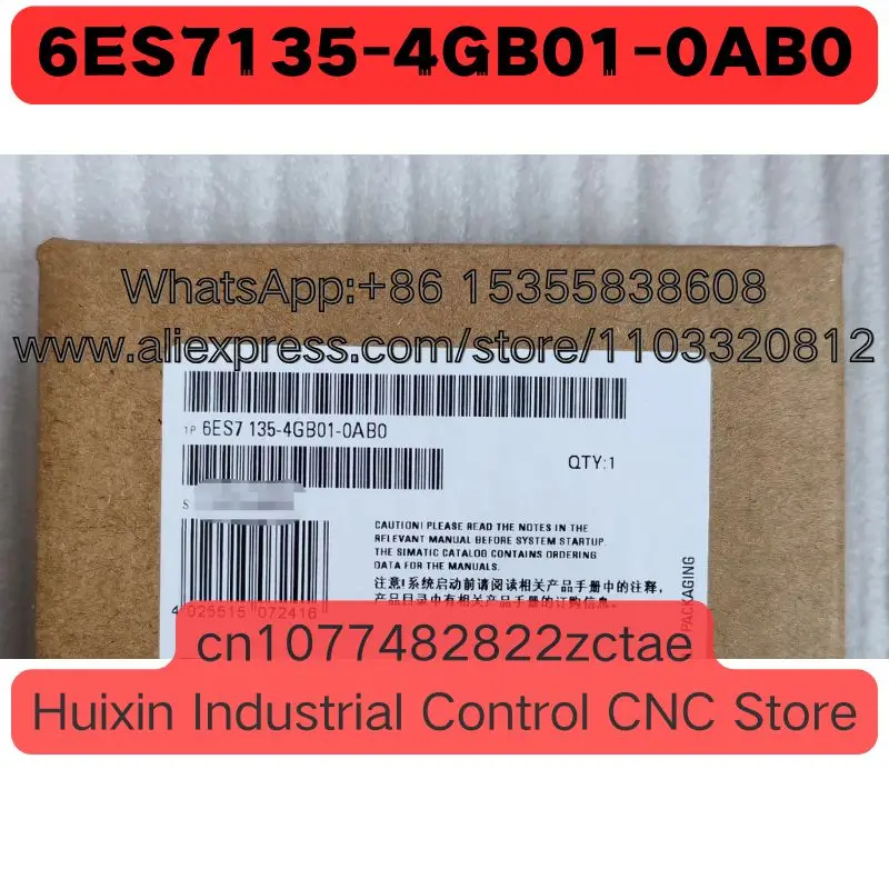 6ES7135-4GB01-0AB0 Совершенно новый оригинальный, быстрая доставка